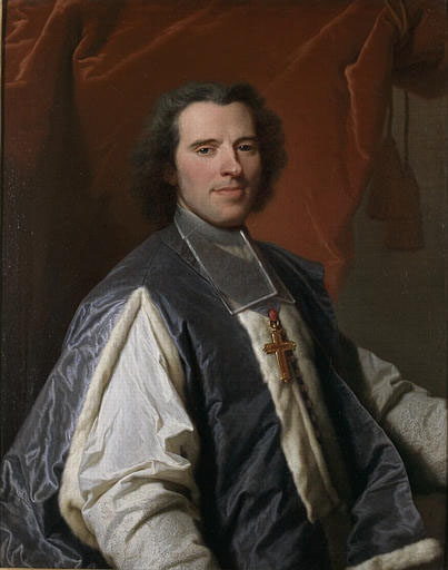 Portrait de Claude de Saint-Simon (1695-1760), eveque de Metz